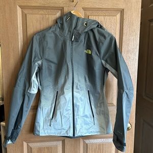 The North Face rain jacket